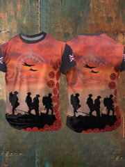 Men's LEST WE FORGET short sleeves t-shirt