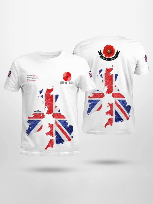 Men's THE UNITED KINGDOM LEST WE FORGET Shirt