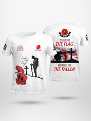 Men's I STAND FOR THE FLAG AND KNEEL FOR THE FALLEN Shirt