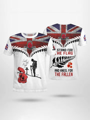 Men's I STAND FOR THE FLAG AND KNEEL FOR THE FALLEN Shirt