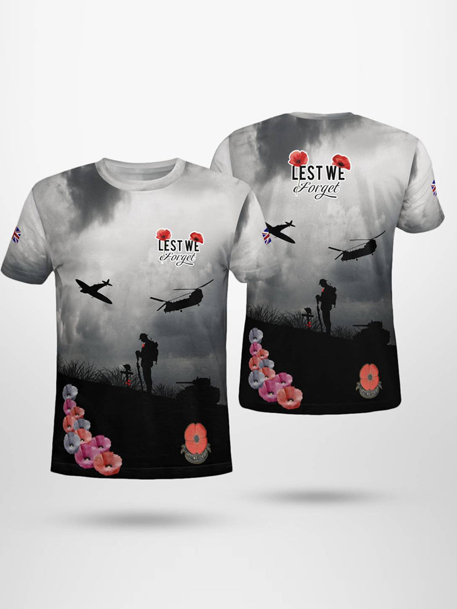 Men's Lest We Forget Short Sleeves T-shirt