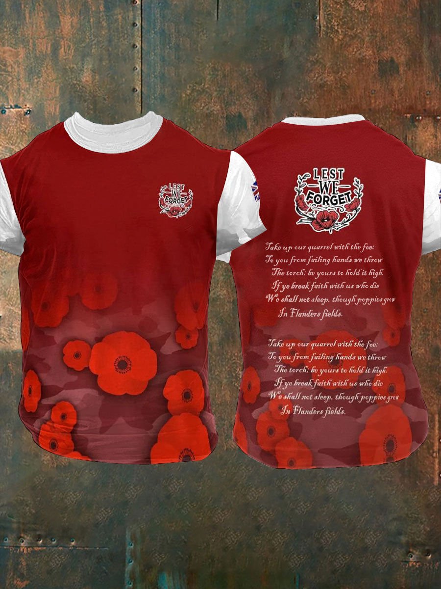 Men's LEST WE FORGET Shirt