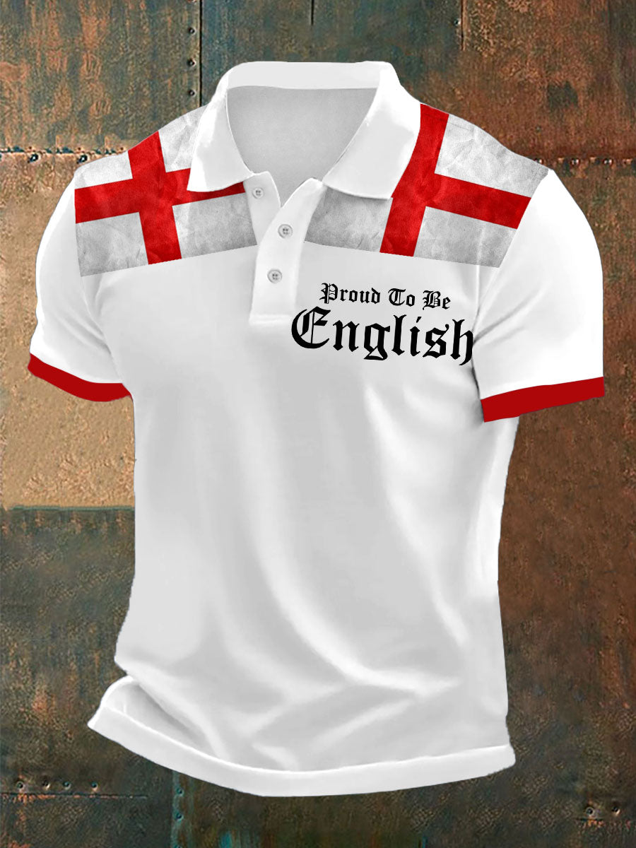 Men's English Proud Polo Shirt