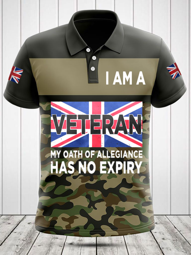 Men's short sleeve polo shirt