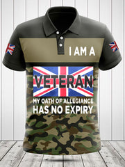 Men's short sleeve polo shirt