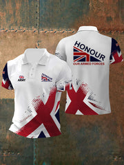 Men's UK Flaf Honour Our Armed Forces Short Sleeves Tee