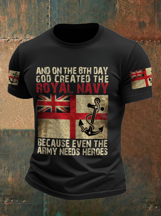 Men's   On The 8th Day Printed T-shirt