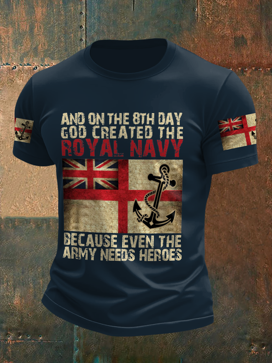 Men's   On The 8th Day Printed T-shirt