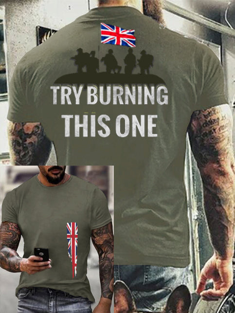 Men's Try To Burn This T-Shirt