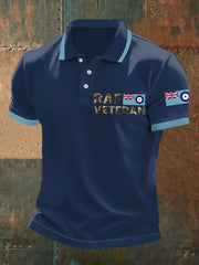 Men's  Veteran Print Casual Top
