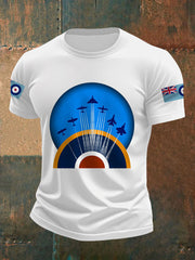 Men's  Wings Of Freedom Print Casual Tee