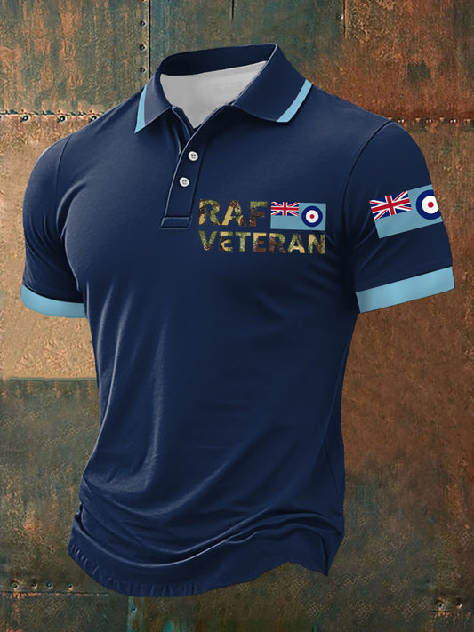 Men's  Veteran Print Casual Top