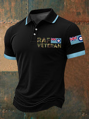 Men's  Veteran Print Casual Top
