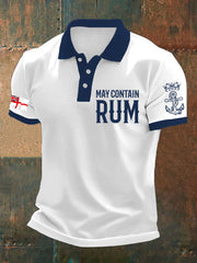 Men's   Rum Lover Printed Casual Tops