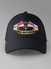 Unisex  Navy Veteran Printed Hat