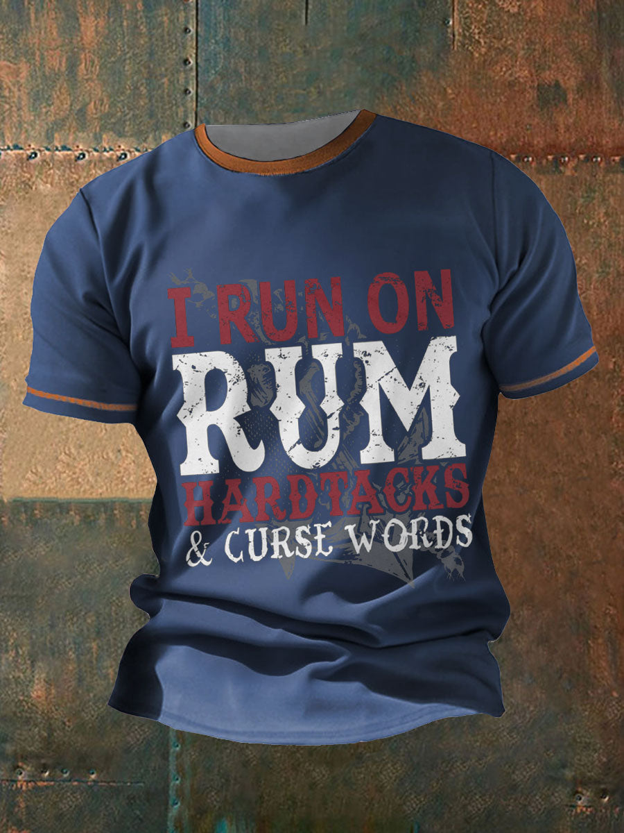 Men's   Rum Lover Printed T-shirt