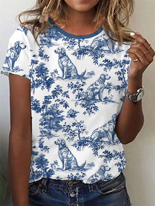 Women's Golden Retriever T-shirts