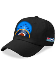 Unisex Vintage  Wings Of Freedom Print Hat