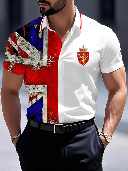 Men's Vintage England Casual Shirt