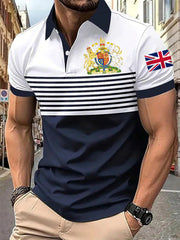 Men's United Kingdom Print Short Sleeve Shirt