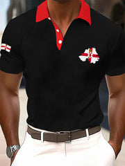Men's Northern Ireland flag business style tops