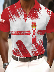 Men's Northern Ireland flag business style tops