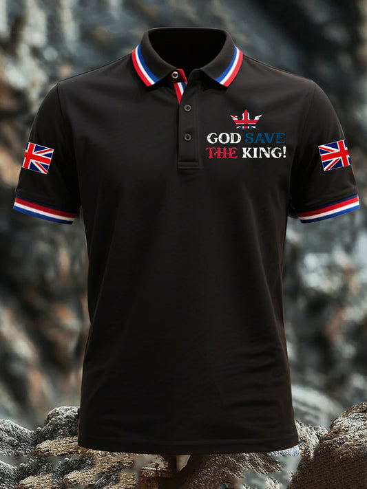 Men's God Save The King Short Sleeve Shirt