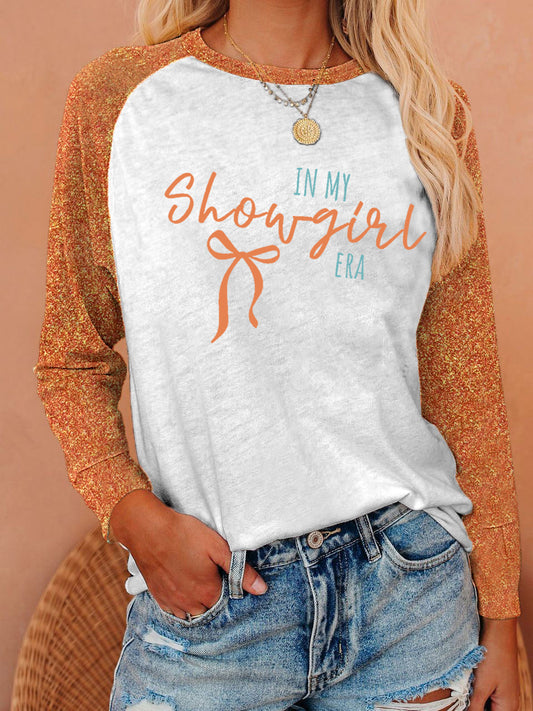 Women's In My Showgirl Era Printed T-Shirt
