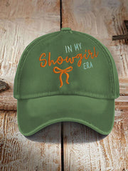 Unisex The Life of A Show Girl Fan Pink Print Hat