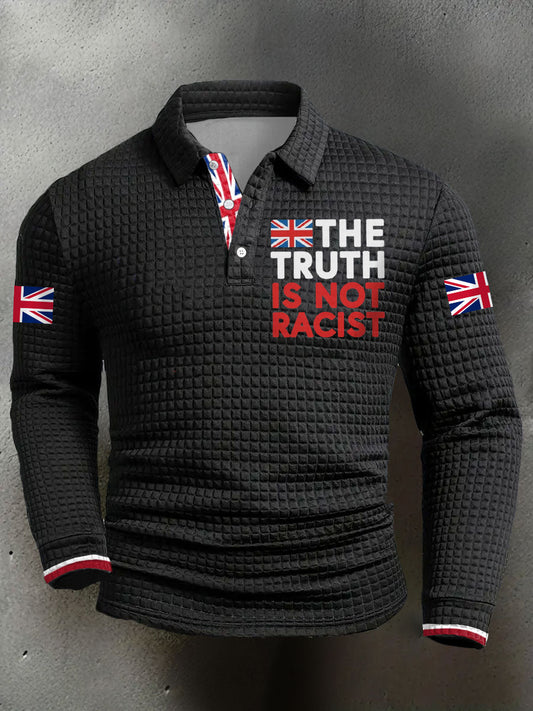 Men's The Truth Is Not Racist UK Long Sleeves Shirt