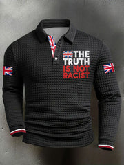 Men's The Truth Is Not Racist UK Long Sleeves Shirt