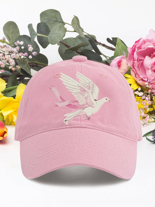 Pink pigeon breast cancer neutral hats