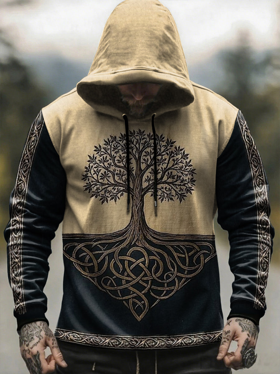 Men's Viking hooded sweatshirt