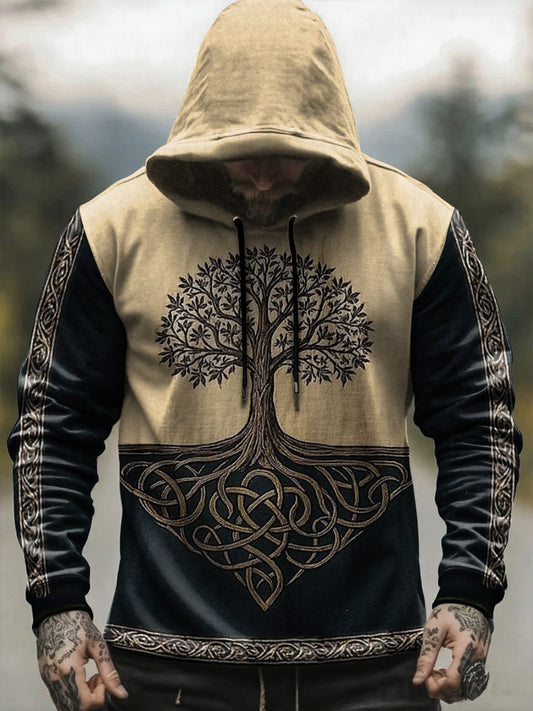 Men's Viking hooded sweatshirt