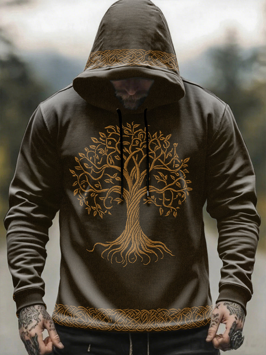 Men's Viking hooded sweatshirt