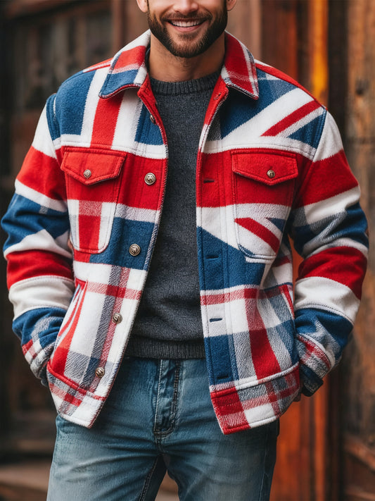 Men's British Style Casual Jacket