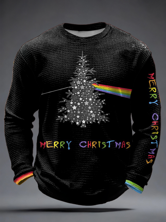 Men's rock band lover Waffle Long Sleeve T-Shirt