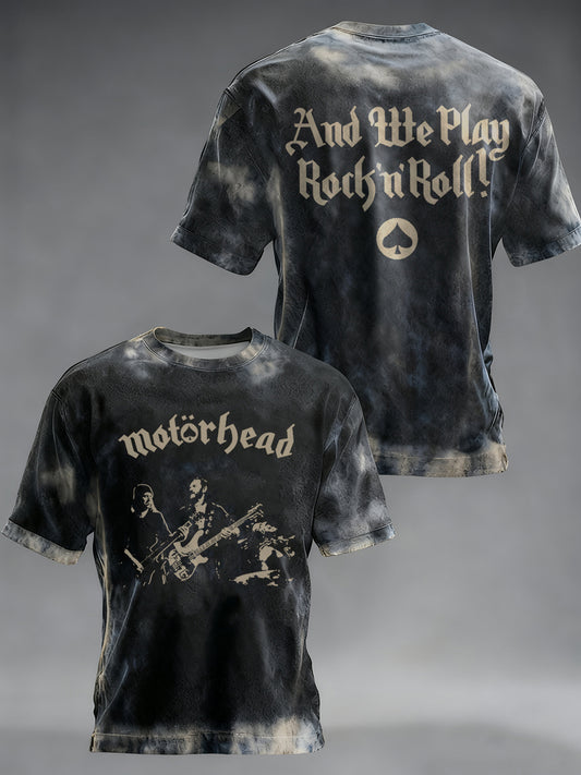 Men's Rock Band Inspired Casual T-shirt