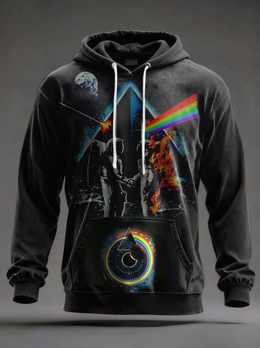 Unisex UK Music Lover Printed Hoodie