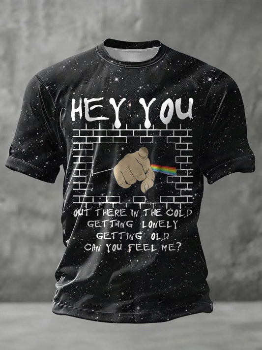 Unisex UK Music Lover Printed T-shirt