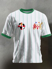 Unisex Northern Ireland Football Lover Printed T-shirt